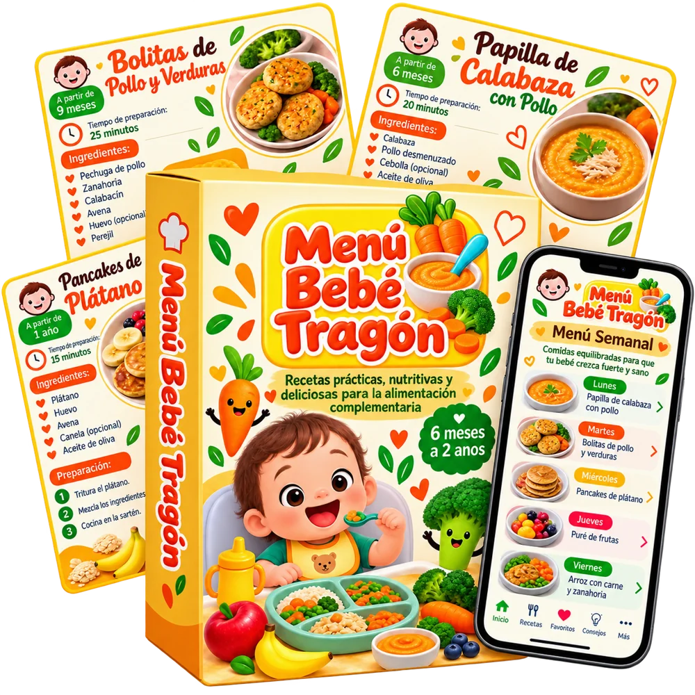 Menú Bebé Tragón